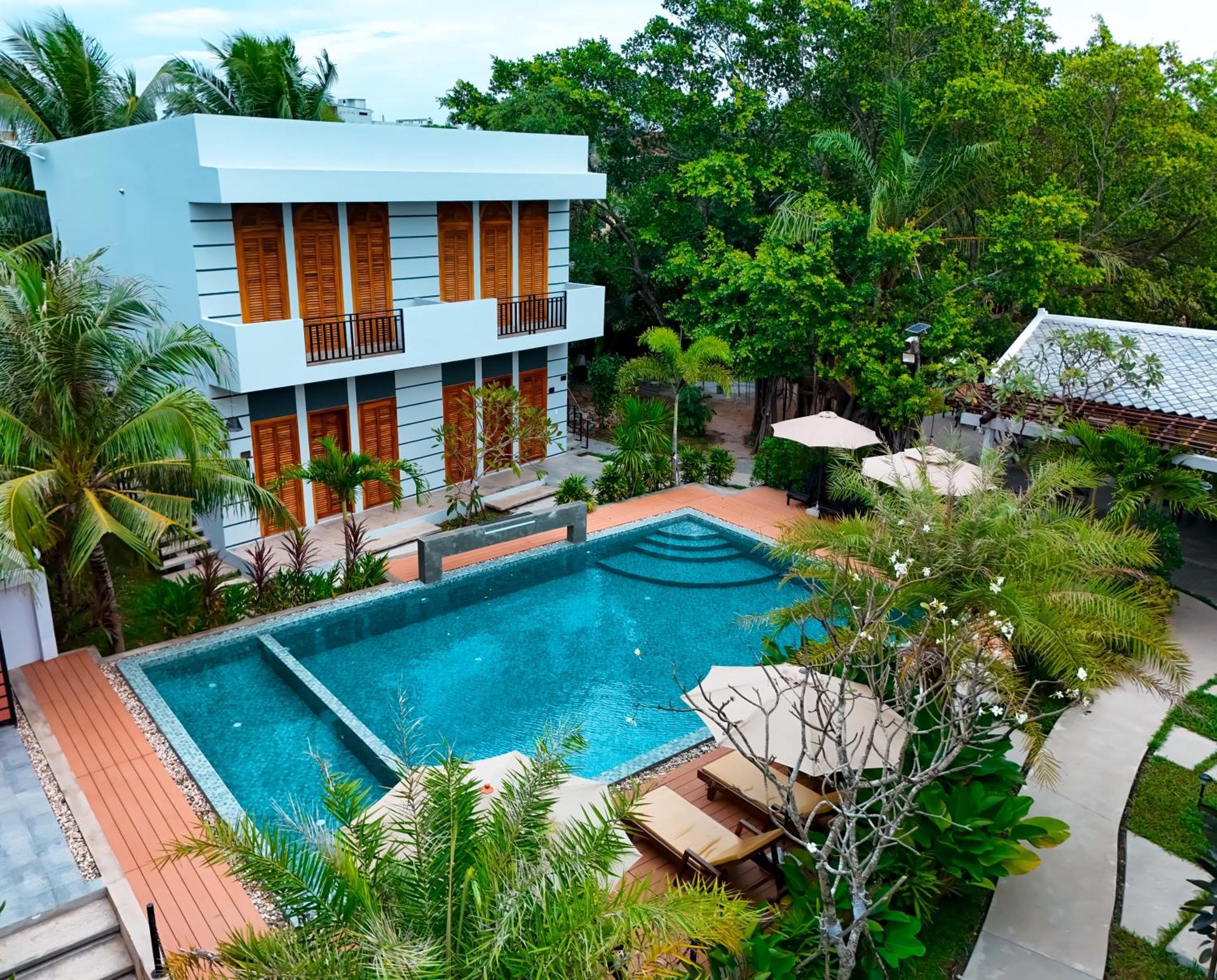 The R&B Boutique Hotel Kampot Exterior foto