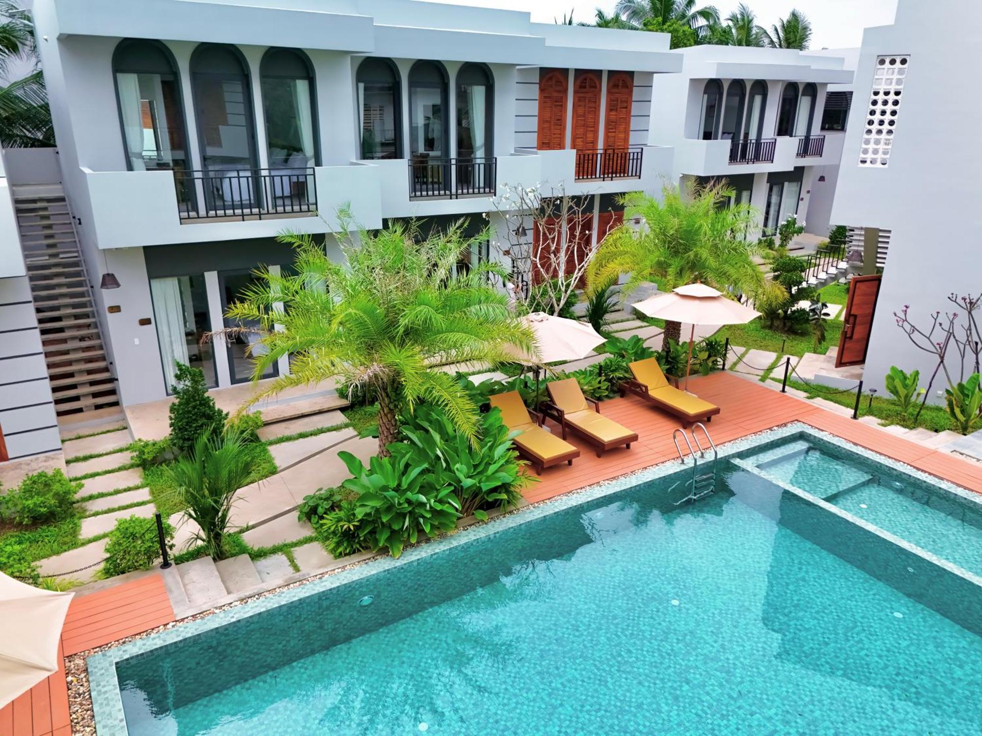 The R&B Boutique Hotel Kampot Exterior foto